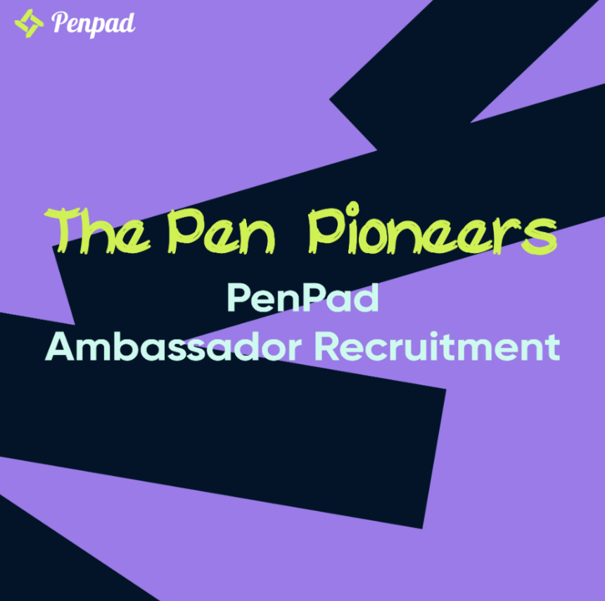  펜패드 홍보대사 모집: 펜 선구자