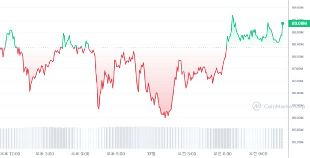  [오후 시세브리핑] 암호화폐 시장 혼조세...비트코인 6만4177달러선