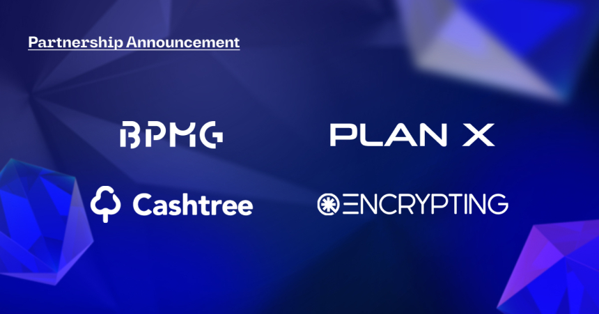  비피엠지, 캐시트리·인크립팅·플랜엑스랩 4개社 공동 협약 체결