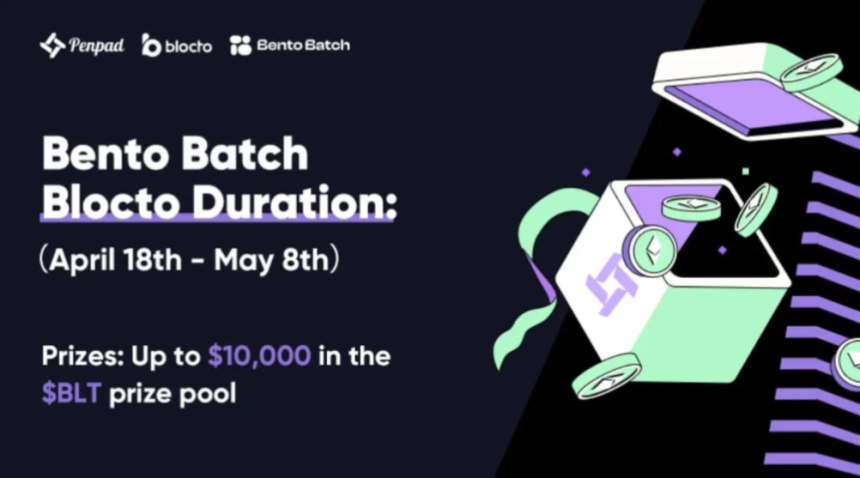  PenPad 시즌2 스테이킹: 스크롤 어드벤처 — 공동 에어드랍 캠페인 X Blocto/Bento 배치