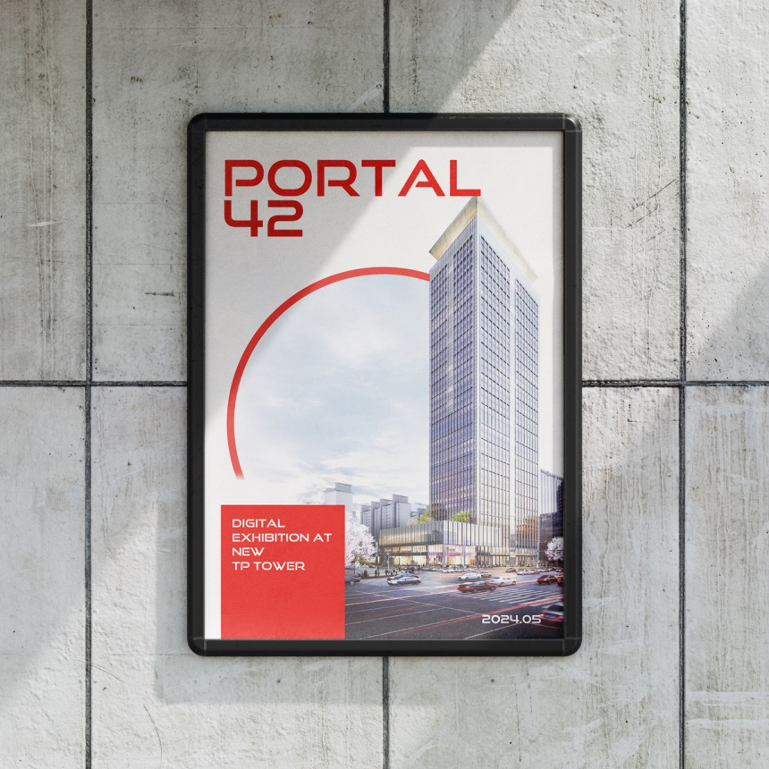  세번째공간, 여의도 새 랜드마크 TP타워에서 디지털 전시 ‘Portal 42’ 선보인다