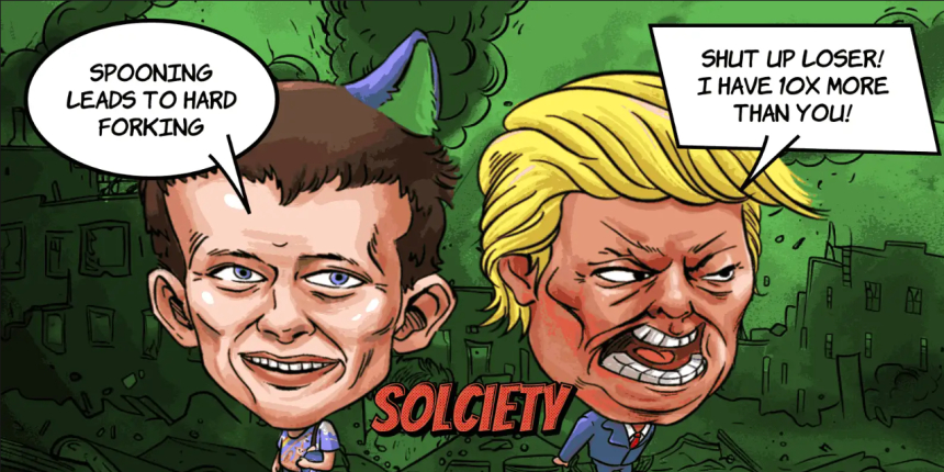  솔사이어티- 정치적 디젠들을 위한 솔라나 계열 밈코인 ICO 발표