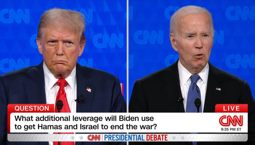 트럼프 대 바이든, 첫 대선 토론서 '암호화폐' 언급 無