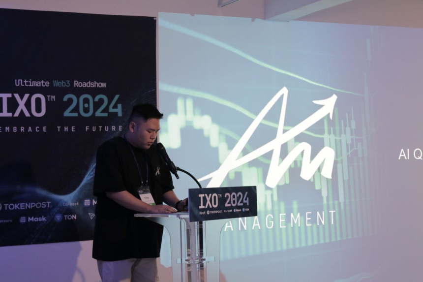 [IXO™ 2024] 정순용 Am Management 테크리드, 디지털 자산 시장의 속 AI 퀀트 소개