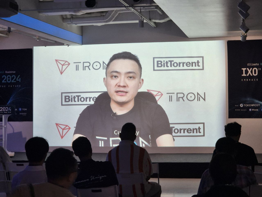 [IXO™ 2024] 저스틴 선(Justin Sun) 트론 설립자 “블록체인 기술 발전 위해 지속가능성·혁신에 전념”