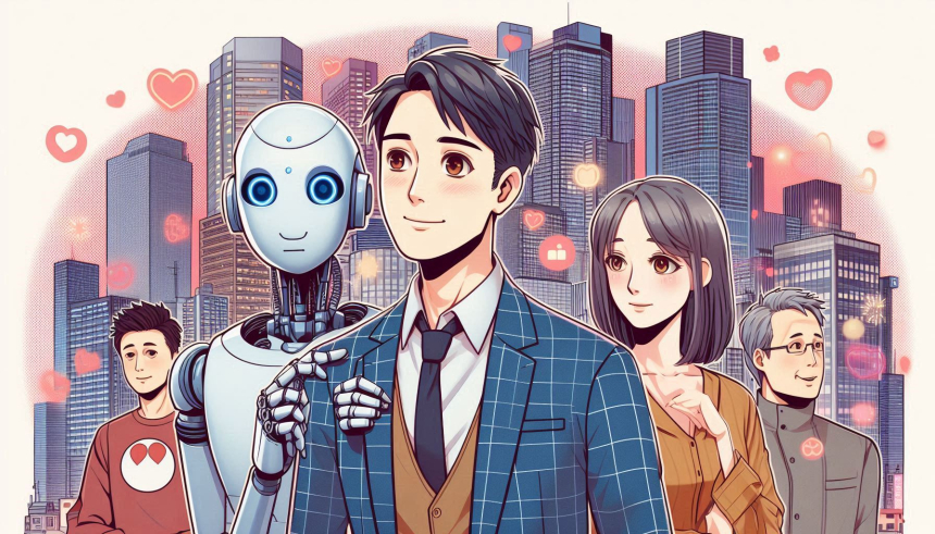 AI와 결혼한 남성, 일본의 새로운 연애 방식