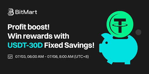  비트마트, 최대 6.5% APY 제공하는 테더(USDT) 정기 예금 프로모션 출시