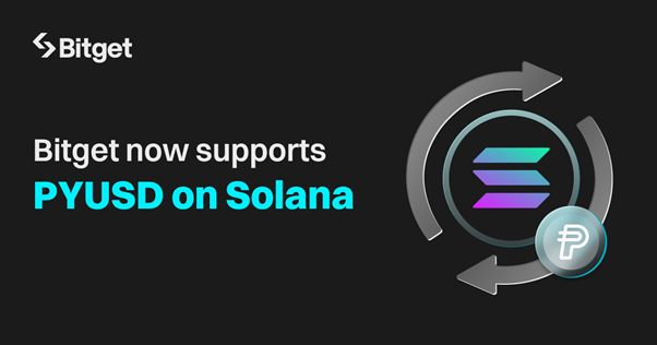  비트겟, 솔라나 블록체인에서 페이팔 스테이블코인 PYUSD 거래 지원 추가