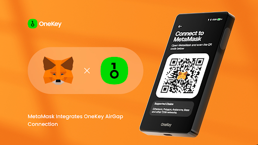  OneKey 하드웨어 지갑, 메타마스크와 통합 완료