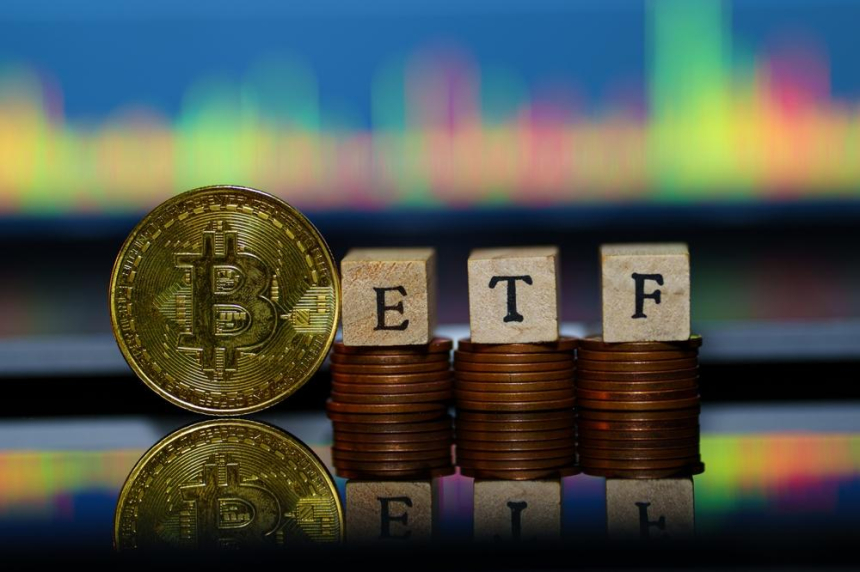 미 현물 비트코인 ETF 자산 584억 달러 최고치 기록