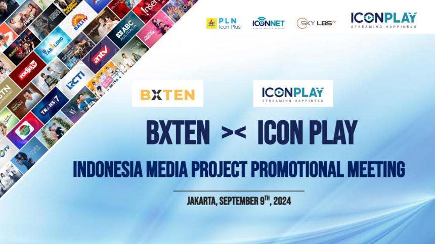  비엑스텐(BXTEN), 인도네시아 국영 플랫폼방송(IPTV.OTT) 및 아이콘플레이(ICONPLAY)와 블록체인 콘텐츠 활성화를 위한 간담회 개최