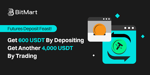  비트마트, ‘Futures Deposit Feast’ 캠페인 시작… 최대 4,600 USDT 보상 기회 제공