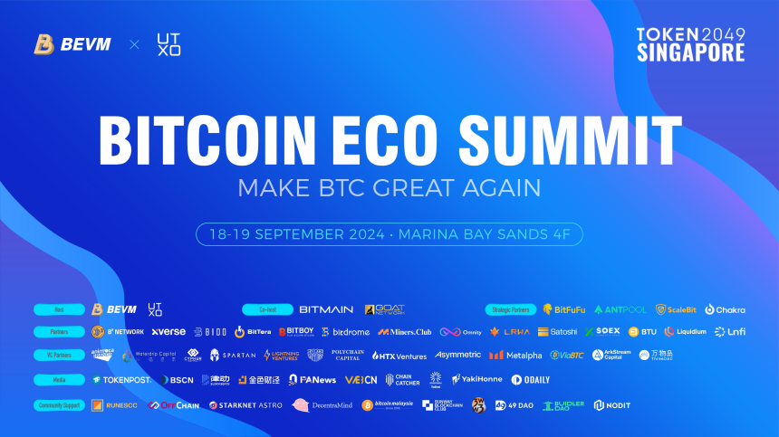  람다256 노딧, 싱가포르서 토큰2049 'Bitcoin Eco Summit' 스폰서십