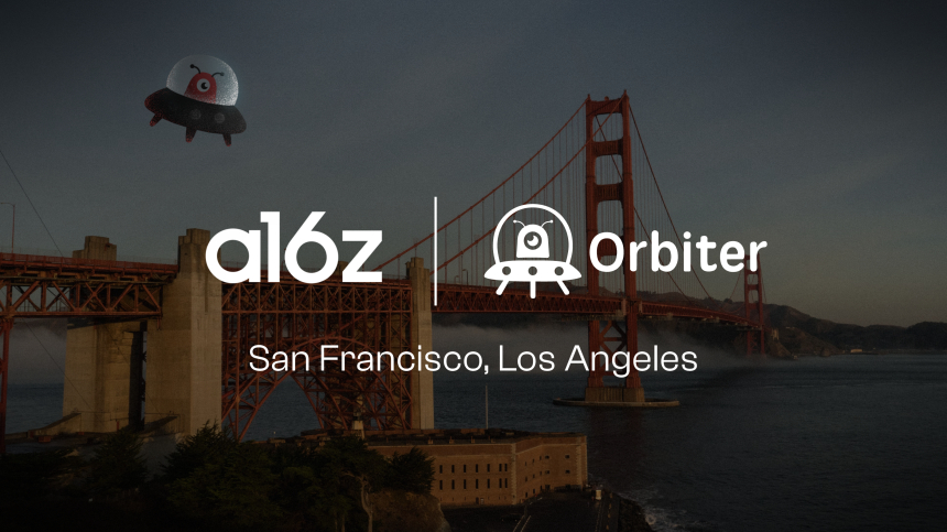  오르비터 파이낸스, a16z와 함께 영향력 있는 실리콘밸리 행사를 마무리하다