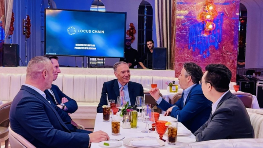  로커스체인-크레타, 로이드 캐피탈과 마이크 폼페이오 초청으로 뉴욕에서 전략과 비전 소개