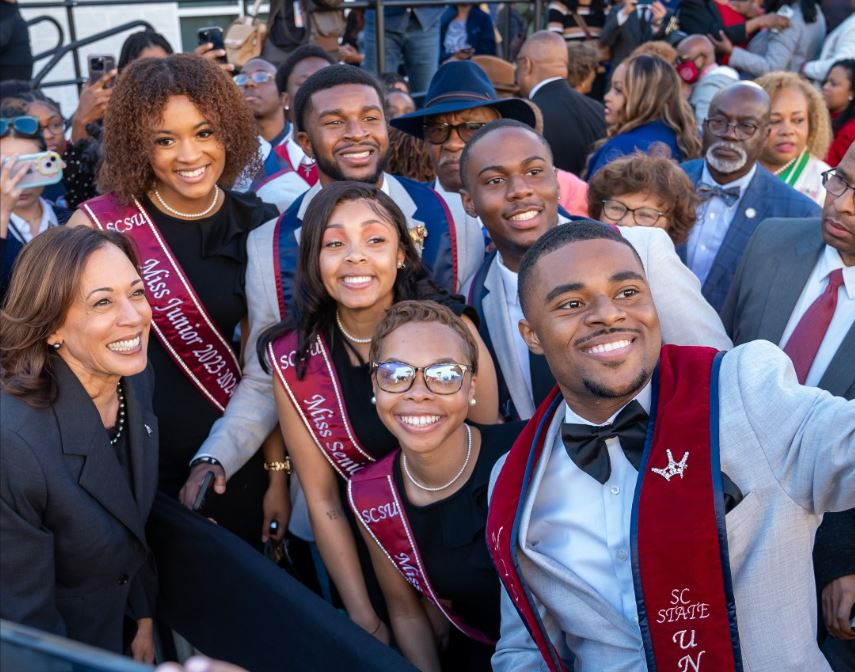 美 카말라 해리스 대선 후보 