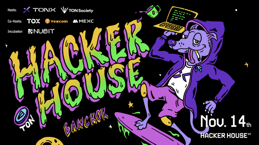  TONX와 TON Society, 첫 TON 해커 하우스 방콕 개최