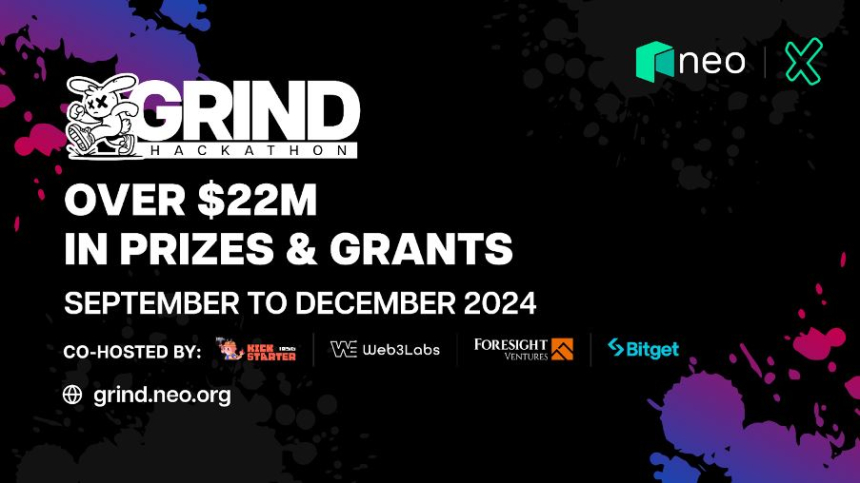  Neo X Grind 해커톤, EVM 혁신가 위해 2200만 달러 이상 상금·보조금 지원