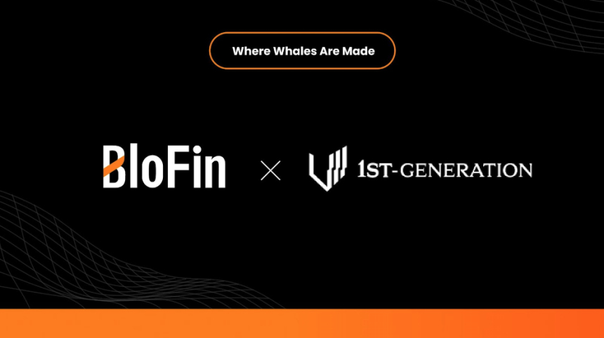  블로핀(BloFin), 퍼스트제너레이션(First Generation)과 협력해 글로벌 블록체인 생태계 강화