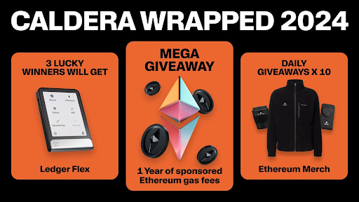  칼데라(Caldera), 연말 특별 캠페인 'Wrapped 2024' 개최