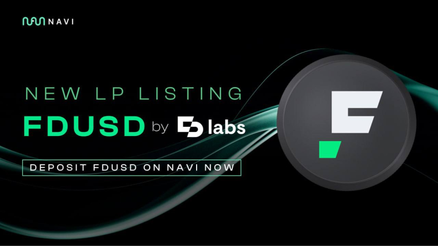  NAVI Protocol, Sui 네이티브 스테이블코인 확장 위해 FDUSD 통합