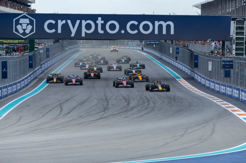 크립토닷컴, 2030년까지 포뮬러 원(F1) 파트너십 연장