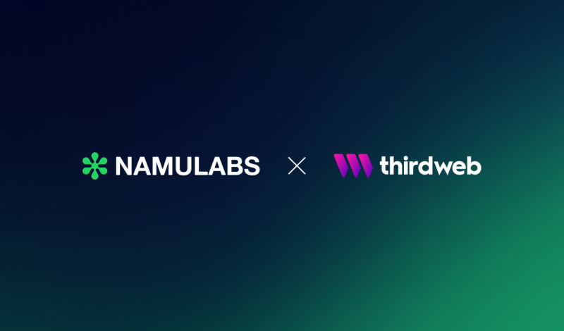  나무랩스, 글로벌 Web3 개발 플랫폼 ‘서드웹’과 국내 최초 전략적 파트너십 체결