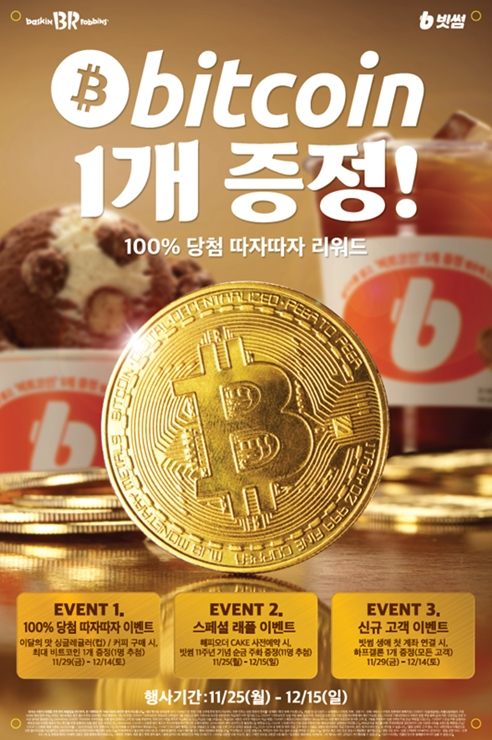  빗썸, 배스킨라빈스와 컬래버레이션 이벤트 진행
