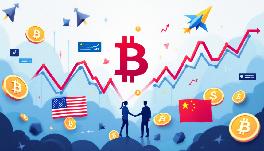 미중 무역 갈등, 비트코인(BTC) 변동성 촉발… 9만 달러 대 복귀하나