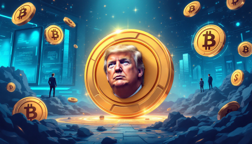  갤럭시 디지털·리플 CEO, 트럼프 밈코인 위해 1억 6000만 달러 대출