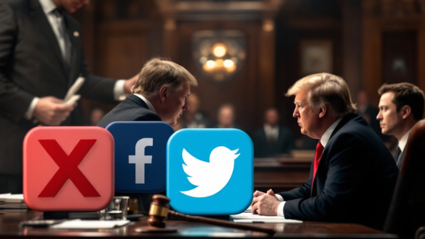  머스크의 X, 트럼프와 1,000만 달러 합의… 법적 공방 종료