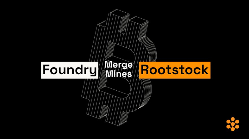  세계 최대 비트코인 채굴풀 파운드리, 루트스탁 병합채굴 개시