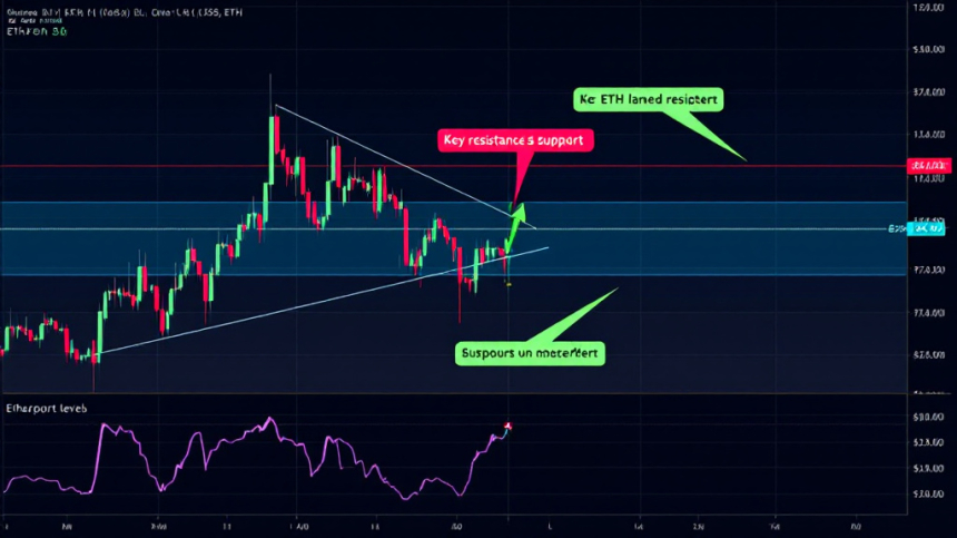 이더리움(ETH), 2,500달러 지지선 유지… 방향성 결정 임박