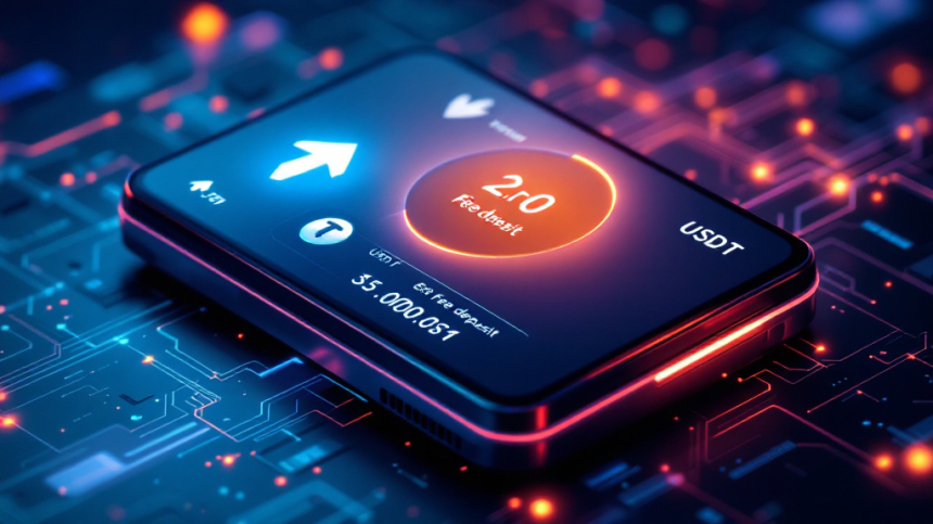 텔레그램 월렛, 테더 입금 수수료 전면 면제 정책 도입