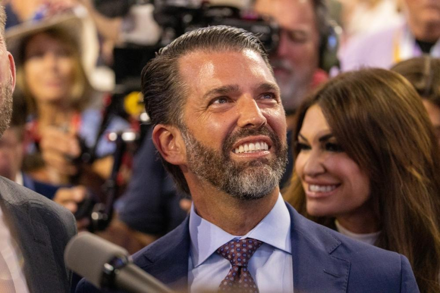 도널드 트럼프 주니어 암호화폐, 미국 패권 미래될 것, WLF 온도 매입