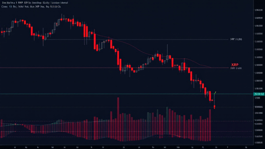 XRP, 주요 지지선 이탈… 추가 하락 가능성 커지나