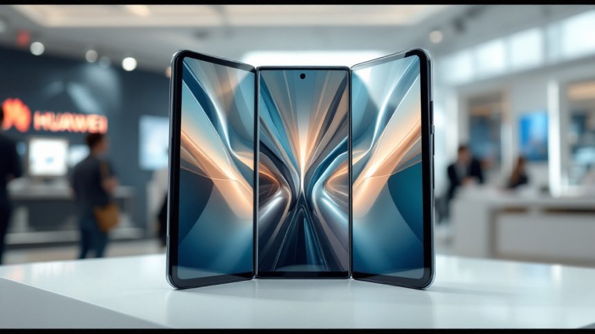  화웨이, 세계 첫 '트리폴드 스마트폰' 공개… 삼성·애플과 정면 승부 / Tokenpost 