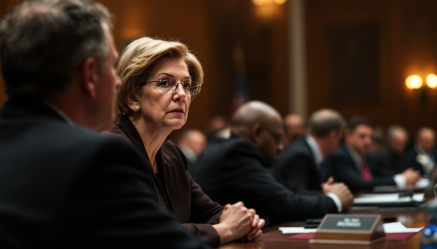 美 상원 청문회, 암호화폐 디뱅킹 논란…워런 의원 발언 회피