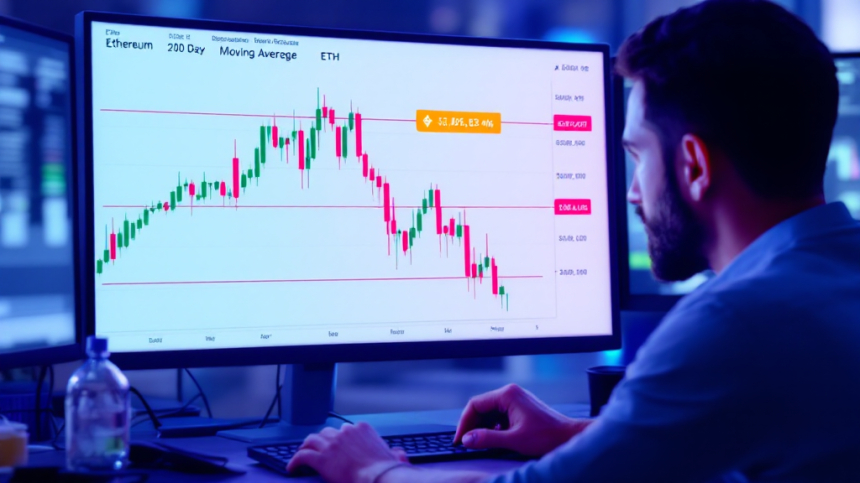 이더리움(ETH), $2,350까지 후퇴할까… 기술적 지지선 붕괴 우려