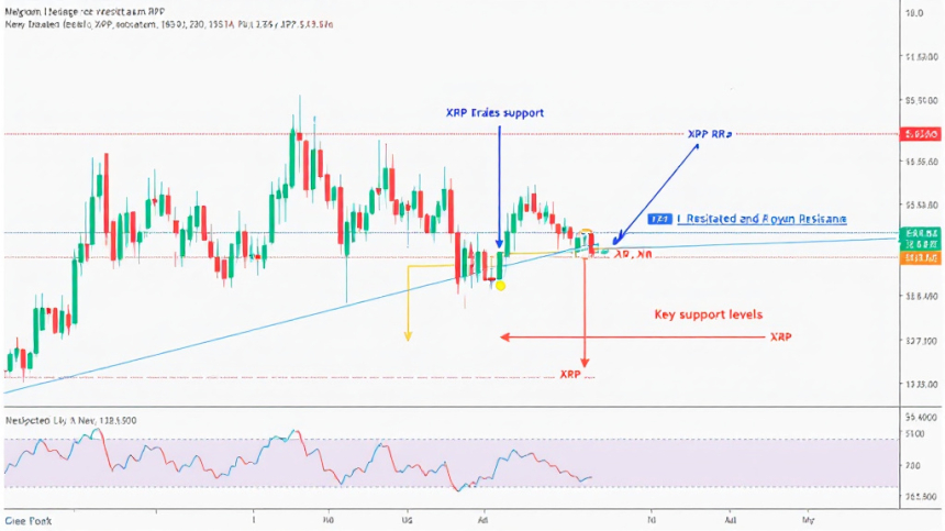 XRP, 횡보 끝내고 큰 움직임 오나… 주요 지지선 주목