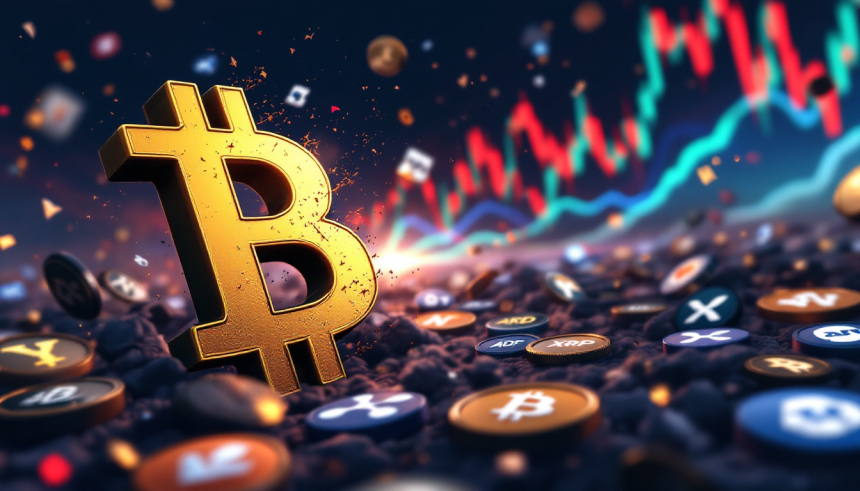 트럼프 관세 폭탄, 비트코인(BTC) 10만 달러 아래로 급락…리플(XRP)·카르다노(ADA) 폭락