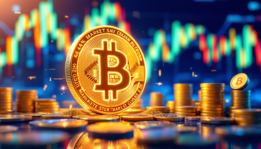  비트코인(BTC), 시장 점유율 64% 돌파하며 4년 만에 최고치 기록