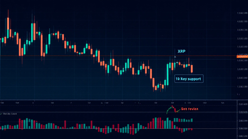 XRP, 2.25달러 지지선 붕괴… 추가 하락 전망 강화