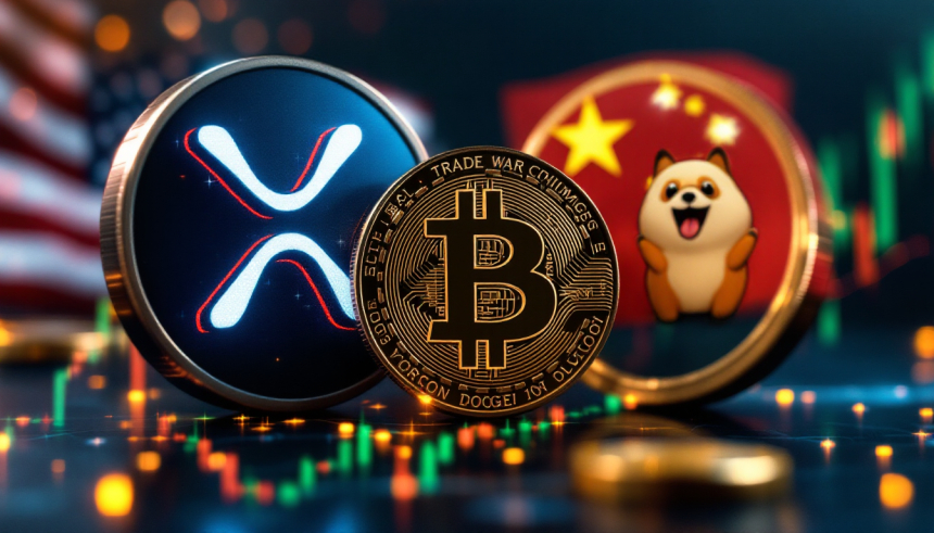 미중 무역전쟁 여파, XRP·도지코인 급등 후 급락... 비트코인 $10만 찍고 후퇴