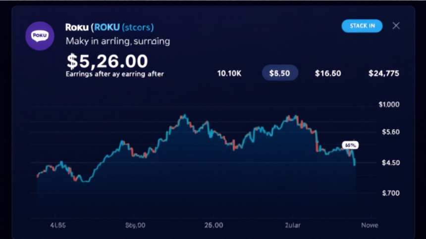  로쿠(ROKU), 실적 서프라이즈에 시간 외 거래서 급등
