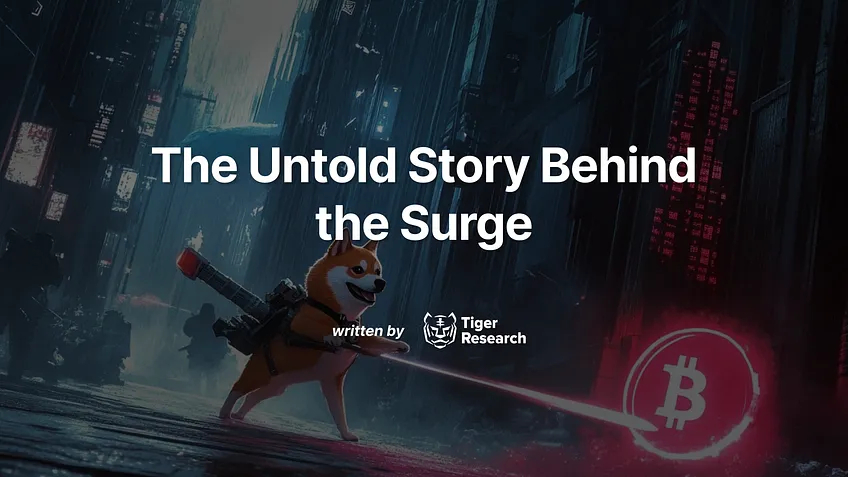  밈코인의 급부상, CEX와 DEX의 균형 흔든다…타이거리서치 분석