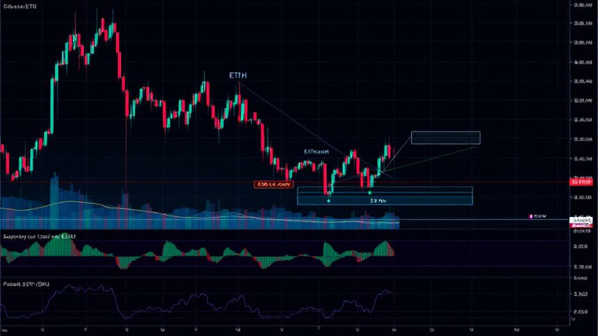 이더리움(ETH), 2,400달러 지지선 위태… 2,000달러 하락 가능성