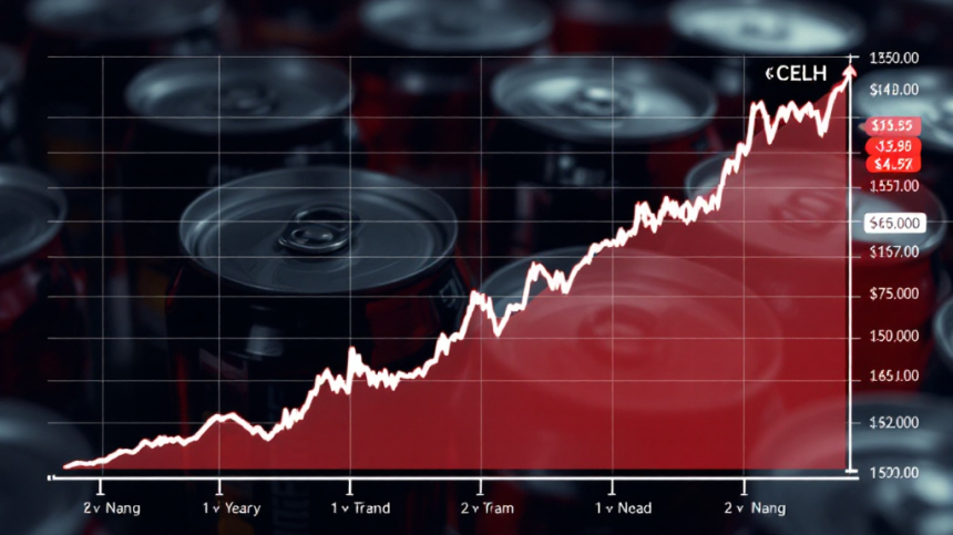 셀시어스 주가 35% 급등… 공매도 투자자 2.5억 달러 손실