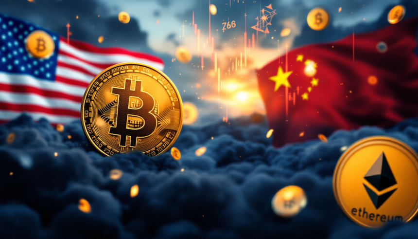  美-中 관세 충돌에 암호화폐 시장 출렁… 비트코인(BTC) 9만 달러까지 급락 후 반등