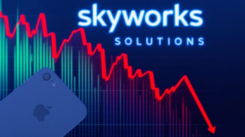  스카이웍스, 애플 iPhone 17 수요 감소에 23% 급락